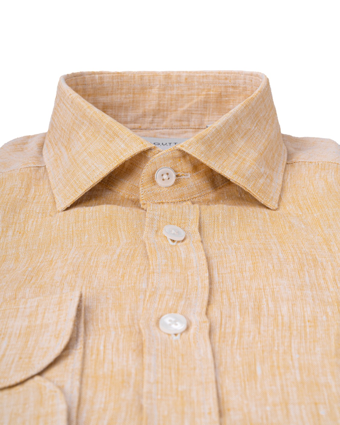 shop BAGUTTA  Camicia: Bagutta camicia "Berlino" in lino.
Colletto alla francese.
Slim fit.
Composizione: 100% lino.
Made in Italy.. BERLINO EBLW12841-020 number 9353241